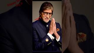 Happy birthday Amitabh Bachchan|| shorts ||#status #shorts #twitter #trending #backtobasics