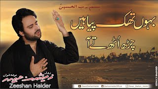 Bahoon Thak Piya Heen | Zeeshan Haider New Noha | New Nohay 2021 1443ھ | Zeeshan Haider official