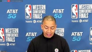 Ty Lue Postgame; Clippers were eliminated from Playoffs by the Suns