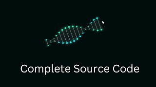 DNA Animation with Source Code Pure CSS| CodingWithRohani