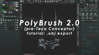 Polybrush Tutorial: File import/export