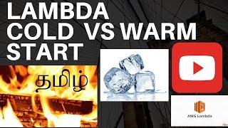 LAMBDA COLD START VS WARM START TAMIL | AWS LAMBDA SERVICES | InterviewDOT