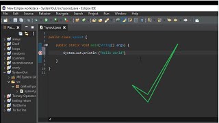 Writing to the Java console using Eclipse. Beginners.