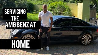 SERVICING MY AMG BENZ AT HOME