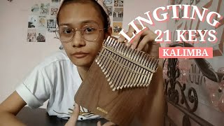 LINGTING K21W UNBOXING - 21 keys Kalimba (w/ Review \u0026 Sound Test)