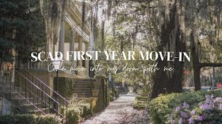 Vlogs | SCAD First-Year Move-In!🐝🏢