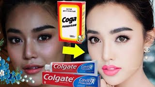 Colgate and baking soda for skin whitening | Skin whitening formula | Baking soda and colgate❤️