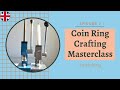 Coin Ring Crafting Masterclass Episode 5: stretching / coinring / coinringcrafting / coins