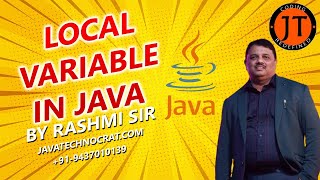 Master Local Variables in Java | Java Beginners Must Watch!