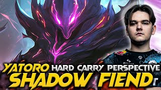 7.37D - Crazy Play Yatoro Shadow Fiend Hard Carry - Dota 2 Pro Gameplay #yatoro #shadowfiend