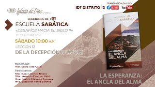 Escuela Sabática 18 de Septiembre 2021 10:00 A.M.