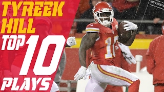 Tyreek Hill's Top 10 Plays of the 2016 Season | NFL Highlights