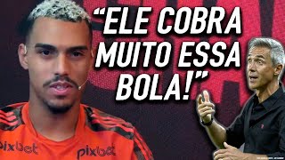 Matheuzinho revela ensinamento de Paulo Sousa e fala sobre papel de ala no Flamengo