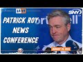 Patrick Roy on his return to Montreal after Islanders loss to Canadiens | SNY