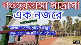 একনজরে গওহরডাঙ্গা মাদরাসা।গহরডাঙ্গা মাদ্রাসার নয়নাভিরাম দৃশ্য ।#GawherdangaMadrasa#গোপালগঞ্জ।