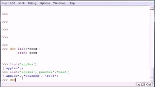 Python Programming Tutorial 29 Multiple Parameters video flv