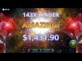 WINNING on a NEW GAME with Stargate Megaways Slot Play || Round 81: Double 19, Nothing 62