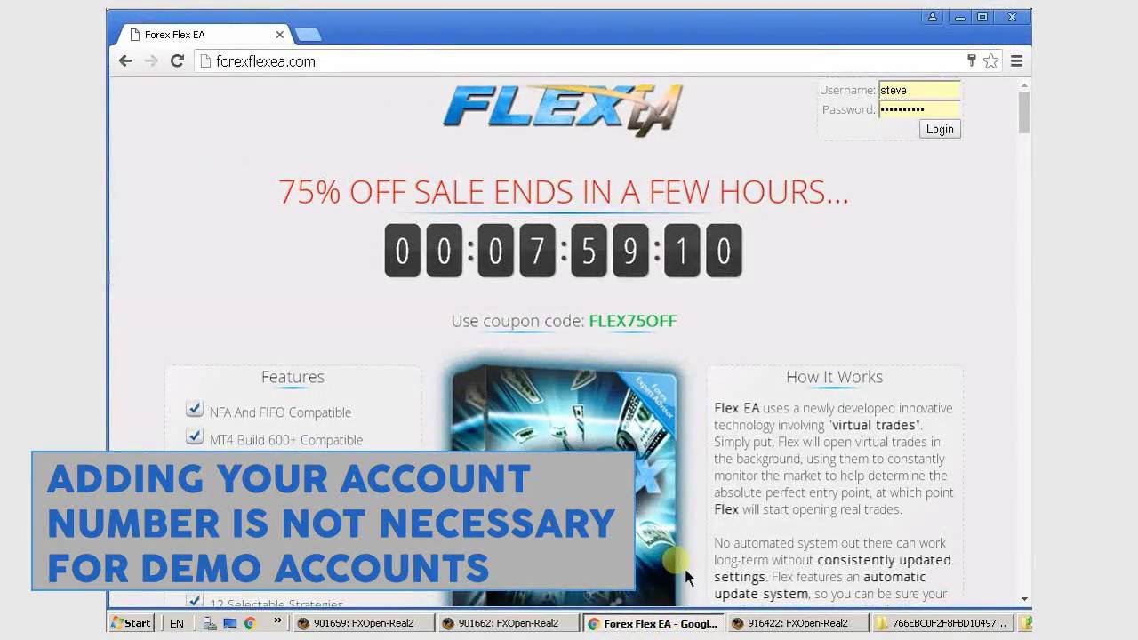 Forex Flex Ea Installation Setup Guide Youtube