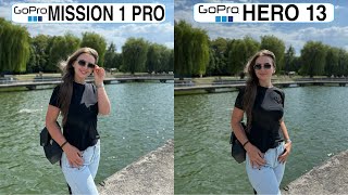 GoPro Mission 1 Pro Vs GoPro Hero 13 Black Camera Test Comparison