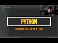 Python - String Interpolation