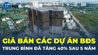 Bộ Xây dựng: Giá bán các dự án bất động sản đã TĂNG 40% SAU 5 NĂM | CafeLand