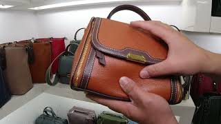 发现广州皮具一手货源（189期）：外贸高端真皮女包China Guangzhou cowhide women's bag