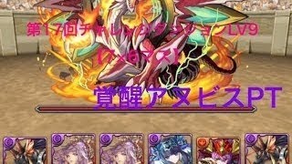 【パズドラ】第17回　チャレンジダンジョン　Lv10　【7×6マス】　 カイトPT