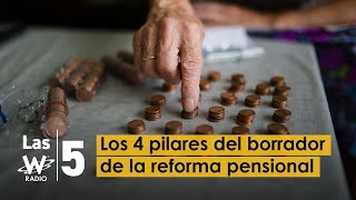La reforma pensional: los cuatro pilares