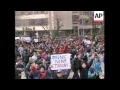 KOSOVO: ETHNIC ALBANIANS PROTEST AGAINST SERBIAN CRACKDOWNS