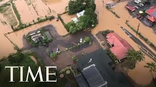 Hundreds Evacuated In Hawaii After 2 Feet Of Rain Triggers Flooding And Mudslides | TIME