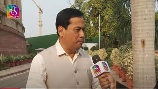 Sarbananda Sonowal speaks to Sansad TV after taking oath as Rajya Sabha member