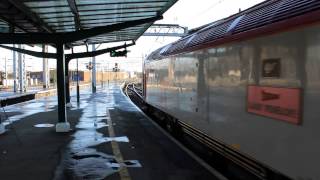 Virgin Trains 57307 Lady Penelope departs Carlisle