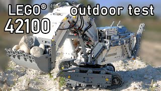 LEGO 42100 Liebherr R 9800 Excavator | 42100 LEGO Technic 2019 | LEGO Technic 42100 Outdoor Test