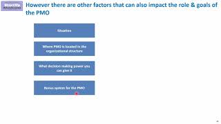 What are the Goals of PMO?