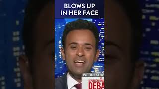Watch Host's Reaction When Her Trap for Vivek Blows Up In Her Face #Shorts | DM CLIPS | Rubin Report
