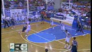 Εθνική Νέων (U20) : Ελλάδα - Γαλλία 90-85 (26-7-09) ανατροπή Γ'