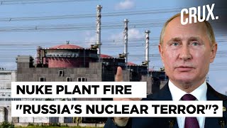 Putin’s Forces Seize Zaporizhzhia Nuclear Plant After Fire, Zelensky Says Russia’s “Nuclear Terror”