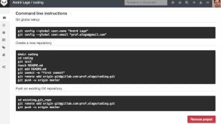 Git and gitlab.com - Part 1
