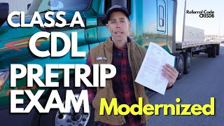 Ace YOUR CLASS A CDL PRETRIP 2026 (MODERNIZED!)