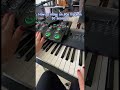 all you need is a looper 😍 80s keyboard takeonme aha cover piano