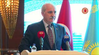 #CANLIYAYIN  TBMM Başkanımız @NumanKurtulmus, Kazakistan Millî Günü Resepsiyonu'nda konuşuyor