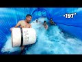 Liquid nitrogen In Tunnel Swimming Pool - Big Mistake!