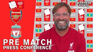 Jurgen Klopp - Arsenal v Liverpool - Pre-Match Press Conference - FA Community Shield