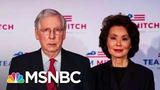 Ethics Probe Made Criminal Referral For Elaine Chao; Not Unique Among Trump Cabinet | Rachel Maddow