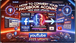 How to Convert Your Facebook Account to a Page (NEW 2025 Update)