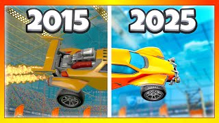 Rocket League in 2015 vs 2025