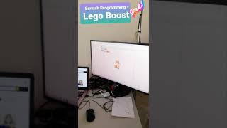 Scratch Programming + Lego Boost sensor