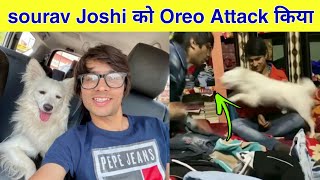 sourav Joshi ka Oreo attack 😡 || Sourav Joshi vlogs #shorts​ #SouravJoshivlogs​