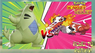 Tyranitar brings RAGE!!!! | Pokemon Scarlet rank battle