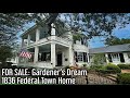 FOR SALE: 1836 Gardener's Dream Federal Town Home in Natchez, MS